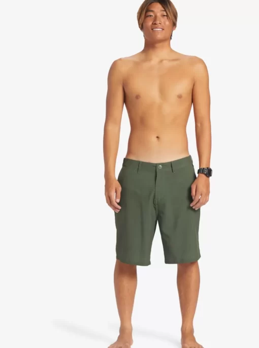 Mens Quiksilver Boardshorts | Ocean Union Amphibian 20" Hybrid Shorts