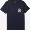 Mens Quiksilver Tees | Omni Circle T-Shirt