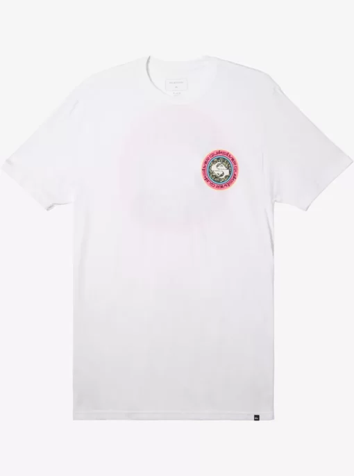 Mens Quiksilver Tees | Omni Circle T-Shirt