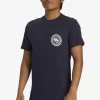 Mens Quiksilver Tees | Omni Circle T-Shirt