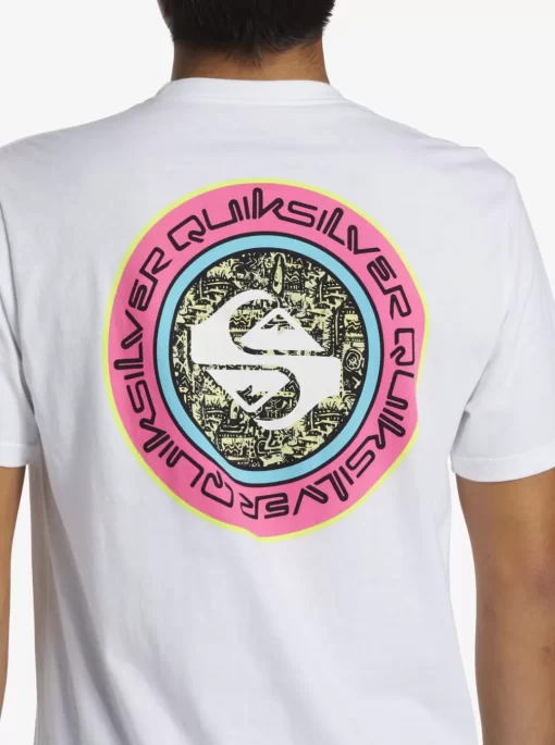 Mens Quiksilver Tees | Omni Circle T-Shirt