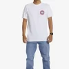 Mens Quiksilver Tees | Omni Circle T-Shirt