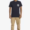 Mens Quiksilver Tees | Omni Circle T-Shirt