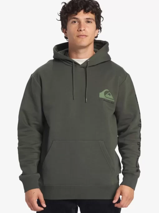 Mens Quiksilver Sweatshirts & Hoodies | Omni Logo Hoodie