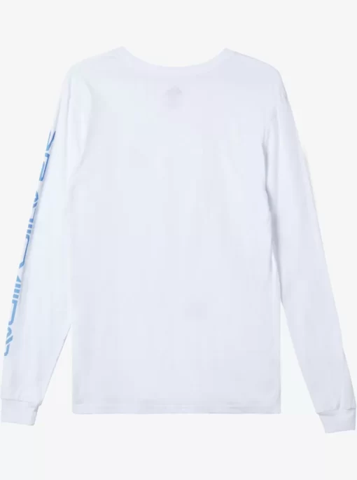 Mens Quiksilver Tees | Omni Logo Long Sleeve T-Shirt