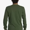 Mens Quiksilver Tees | Omni Logo Long Sleeve T-Shirt