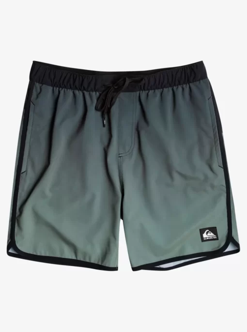 Mens Quiksilver Boardshorts | Omni Scallop 17" Amphibian Boardshorts