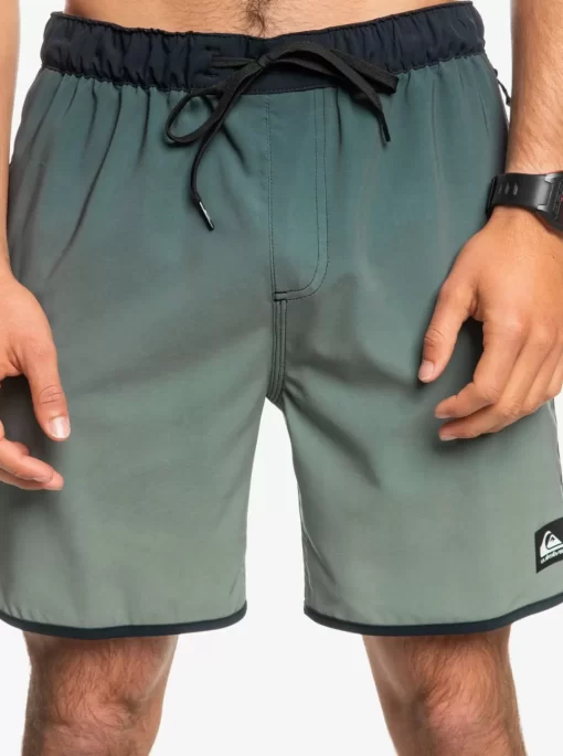 Mens Quiksilver Boardshorts | Omni Scallop 17" Amphibian Boardshorts