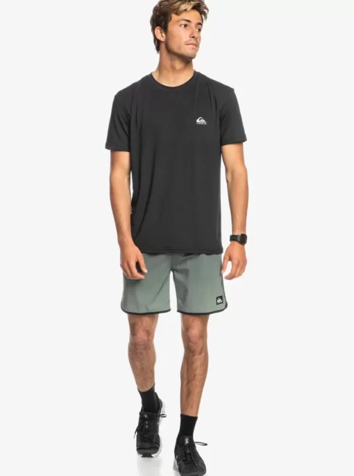 Mens Quiksilver Boardshorts | Omni Scallop 17" Amphibian Boardshorts