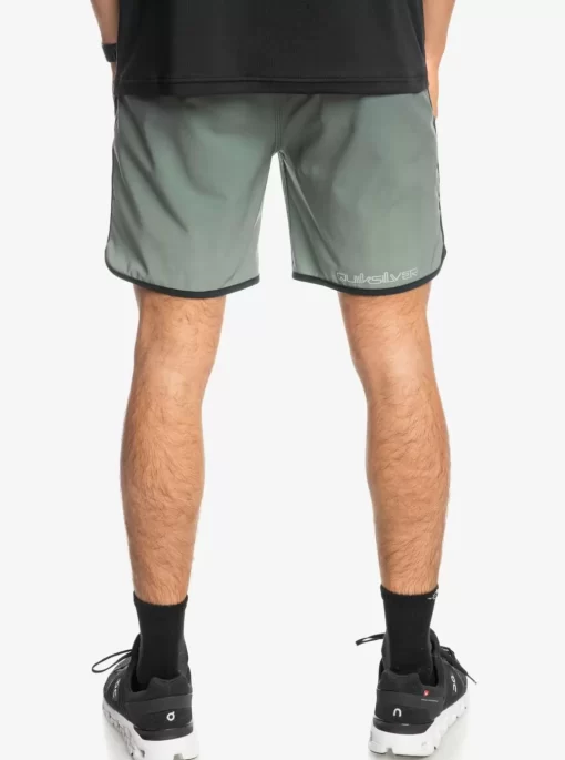 Mens Quiksilver Boardshorts | Omni Scallop 17" Amphibian Boardshorts