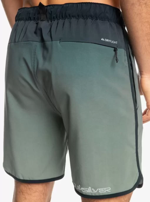 Mens Quiksilver Boardshorts | Omni Scallop 17" Amphibian Boardshorts