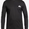 Mens Quiksilver Rashguards | Omni Session Long Sleeve Upf 50 Surf T-Shirt