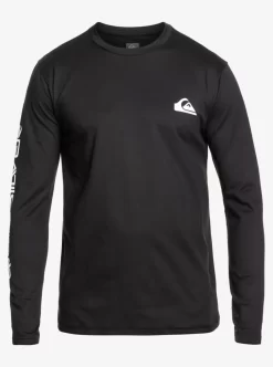 Mens Quiksilver Rashguards | Omni Session Long Sleeve Upf 50 Surf T-Shirt