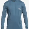 Mens Quiksilver Rashguards | Omni Session Long Sleeve Upf 50 Surf T-Shirt