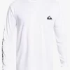 Mens Quiksilver Rashguards | Omni Session Long Sleeve Upf 50 Surf T-Shirt