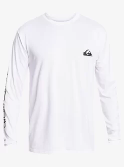 Mens Quiksilver Rashguards | Omni Session Long Sleeve Upf 50 Surf T-Shirt