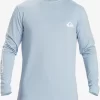 Mens Quiksilver Rashguards | Omni Session Long Sleeve Upf 50 Surf T-Shirt