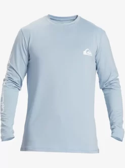 Mens Quiksilver Rashguards | Omni Session Long Sleeve Upf 50 Surf T-Shirt