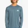 Mens Quiksilver Rashguards | Omni Session Long Sleeve Upf 50 Surf T-Shirt