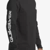 Mens Quiksilver Rashguards | Omni Session Long Sleeve Upf 50 Surf T-Shirt