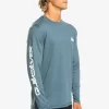 Mens Quiksilver Rashguards | Omni Session Long Sleeve Upf 50 Surf T-Shirt