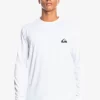 Mens Quiksilver Rashguards | Omni Session Long Sleeve Upf 50 Surf T-Shirt