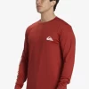 Mens Quiksilver Rashguards | Omni Session Long Sleeve Upf 50 Surf T-Shirt