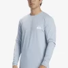 Mens Quiksilver Rashguards | Omni Session Long Sleeve Upf 50 Surf T-Shirt