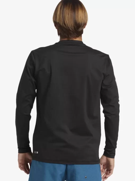 Mens Quiksilver Rashguards | Omni Session Long Sleeve Upf 50 Surf T-Shirt