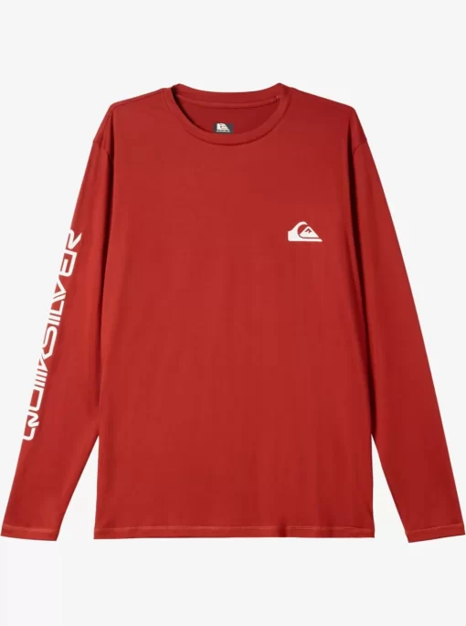 Mens Quiksilver Rashguards | Omni Session Long Sleeve Upf 50 Surf T-Shirt