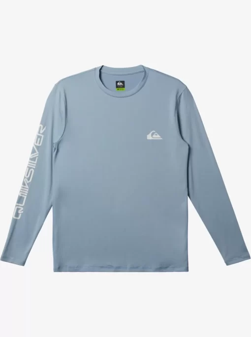 Mens Quiksilver Rashguards | Omni Session Long Sleeve Upf 50 Surf T-Shirt