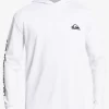 Mens Quiksilver Rashguards | Omni Session Upf 50 Long Sleeve Surf Tee