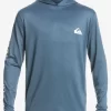 Mens Quiksilver Rashguards | Omni Session Upf 50 Long Sleeve Surf Tee