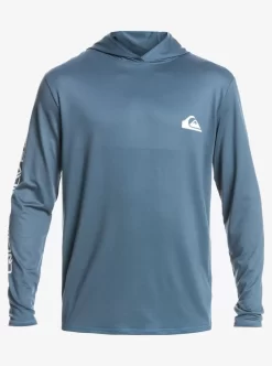 Mens Quiksilver Rashguards | Omni Session Upf 50 Long Sleeve Surf Tee