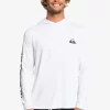 Mens Quiksilver Rashguards | Omni Session Upf 50 Long Sleeve Surf Tee