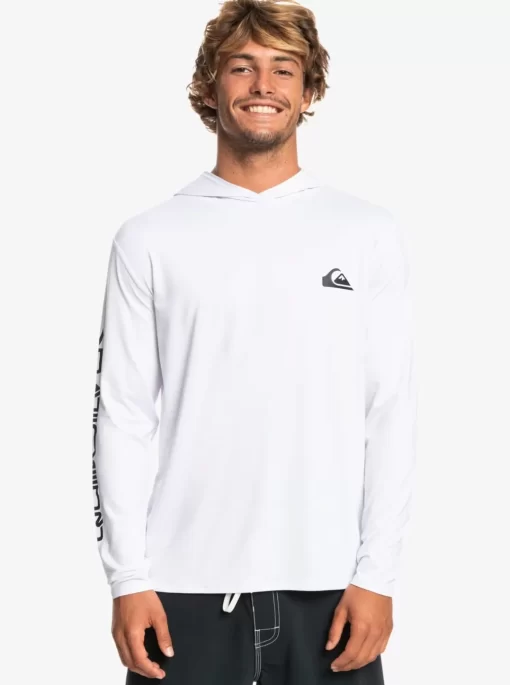 Mens Quiksilver Rashguards | Omni Session Upf 50 Long Sleeve Surf Tee