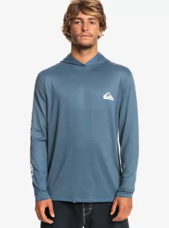 Mens Quiksilver Rashguards | Omni Session Upf 50 Long Sleeve Surf Tee