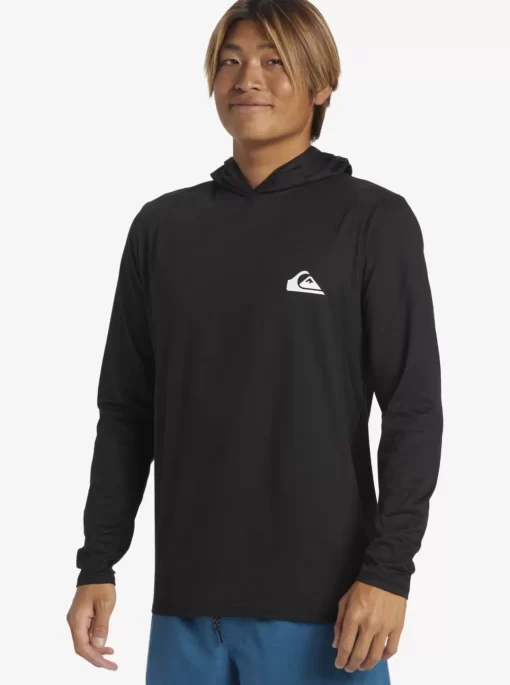 Mens Quiksilver Rashguards | Omni Session Upf 50 Long Sleeve Surf Tee