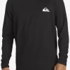 Mens Quiksilver Rashguards | Omni Session Upf 50 Long Sleeve Surf Tee