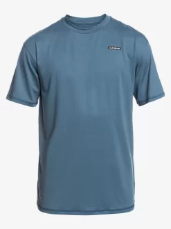 Mens Quiksilver Rashguards | Omni Session Upf 50 Short Sleeve Surf Tee