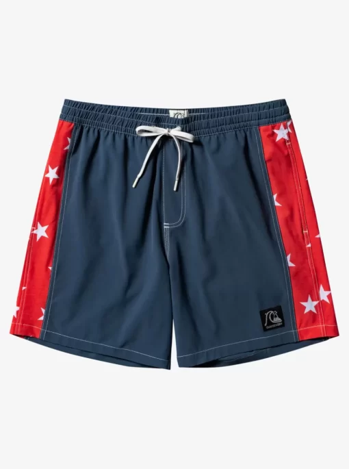 Mens Quiksilver Elastic Waist | Original Arch 17" Volleys