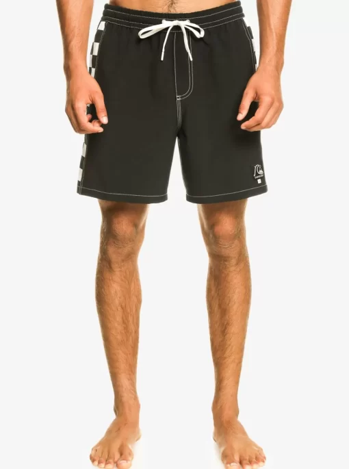 Mens Quiksilver Elastic Waist | Original Arch 17" Volleys