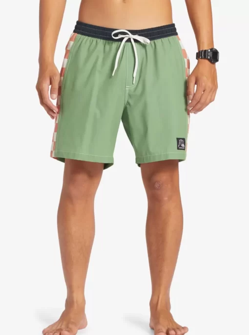 Mens Quiksilver Elastic Waist | Original Arch 17" Volleys