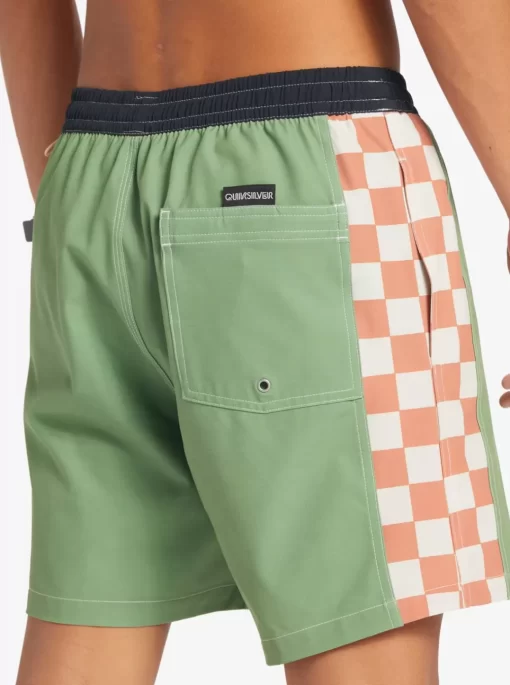 Mens Quiksilver Elastic Waist | Original Arch 17" Volleys