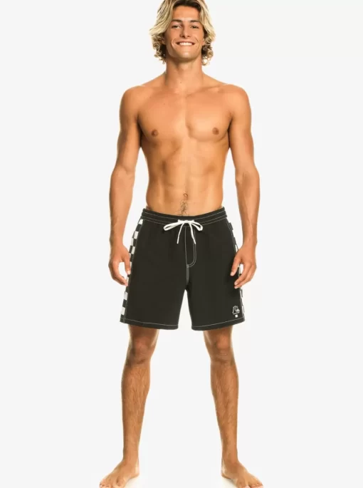 Mens Quiksilver Elastic Waist | Original Arch 17" Volleys