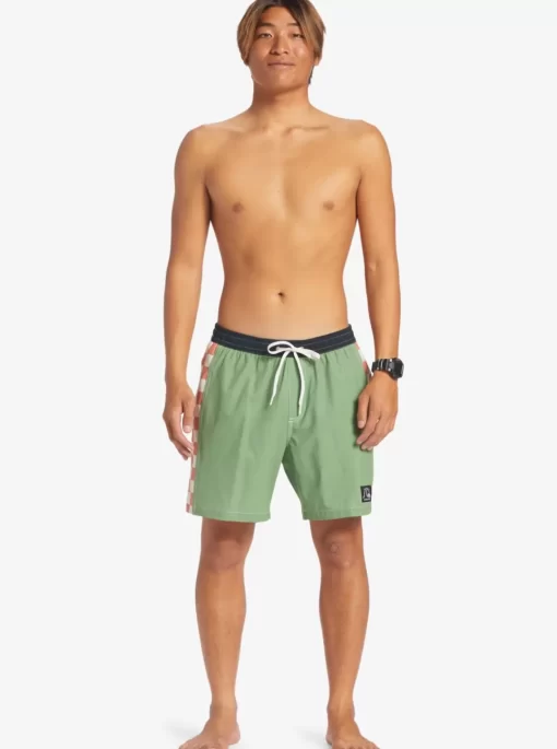 Mens Quiksilver Elastic Waist | Original Arch 17" Volleys