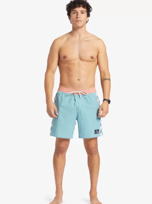 Mens Quiksilver Elastic Waist | Original Arch 17" Volleys