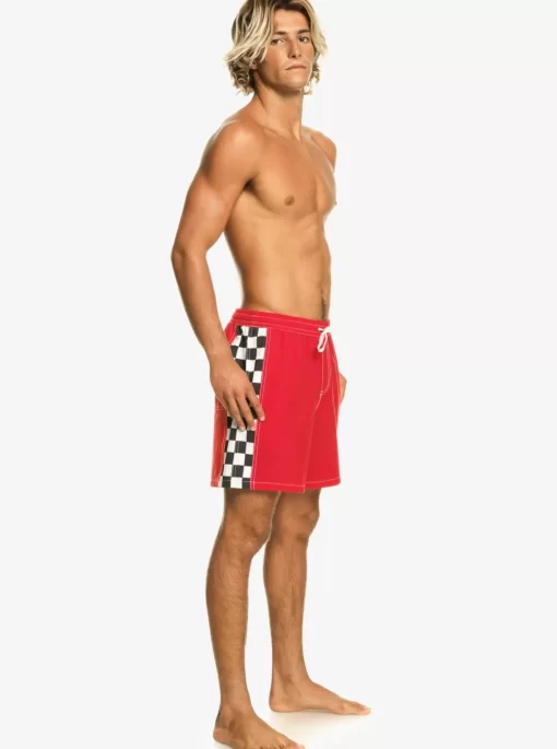 Mens Quiksilver Elastic Waist | Original Arch 17" Volleys