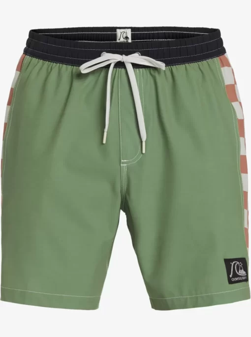 Mens Quiksilver Elastic Waist | Original Arch 17" Volleys