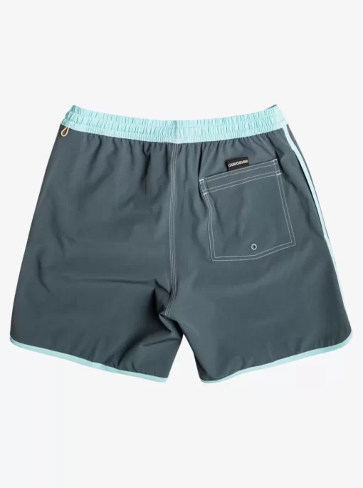 Mens Quiksilver Elastic Waist | Original Scallop 17" Volleys